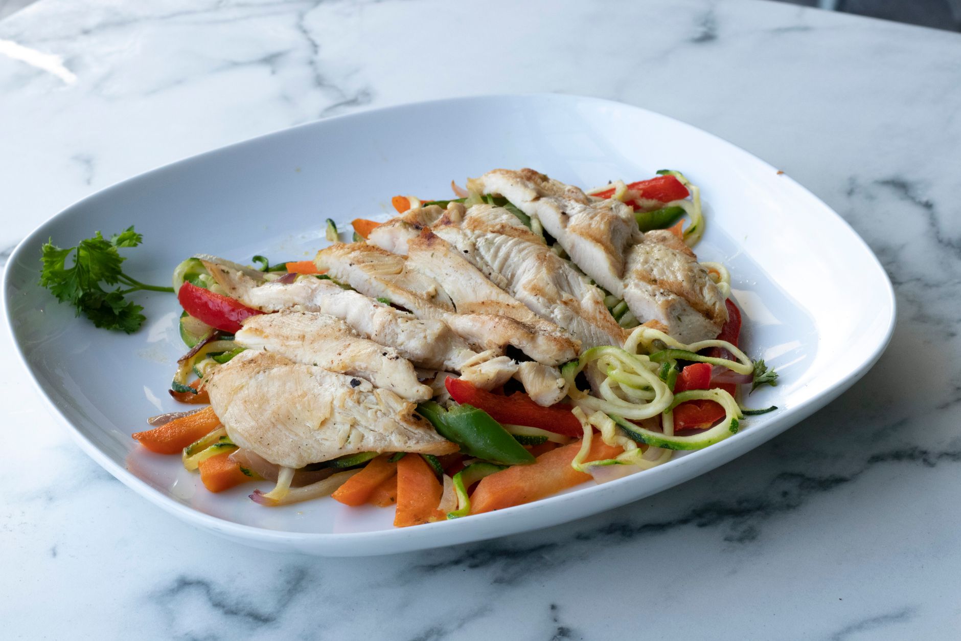 weekly weight loss meal prep with lean protein and roasted vegetables