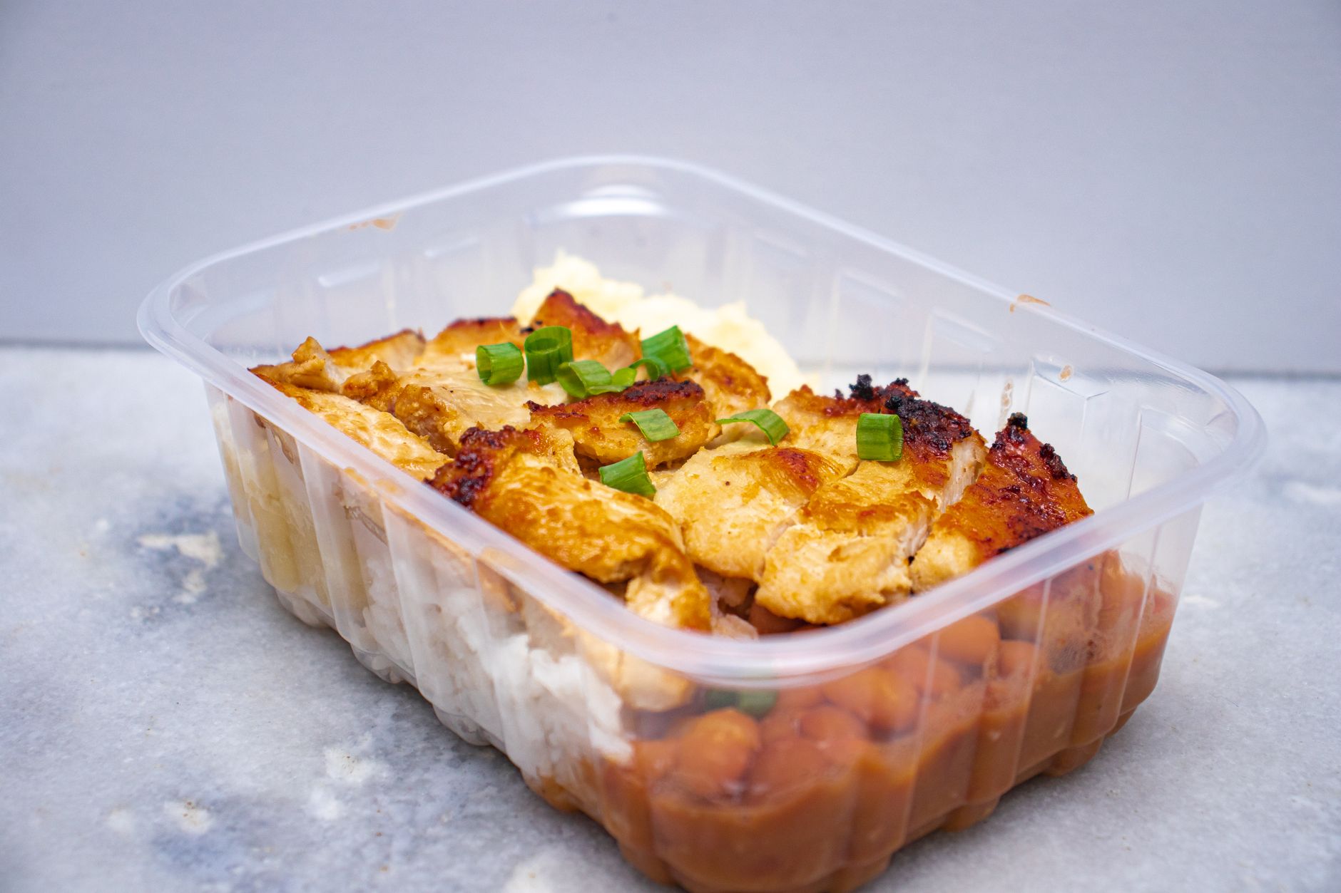 chicken burrito bowl meal prep for healthy family lunches