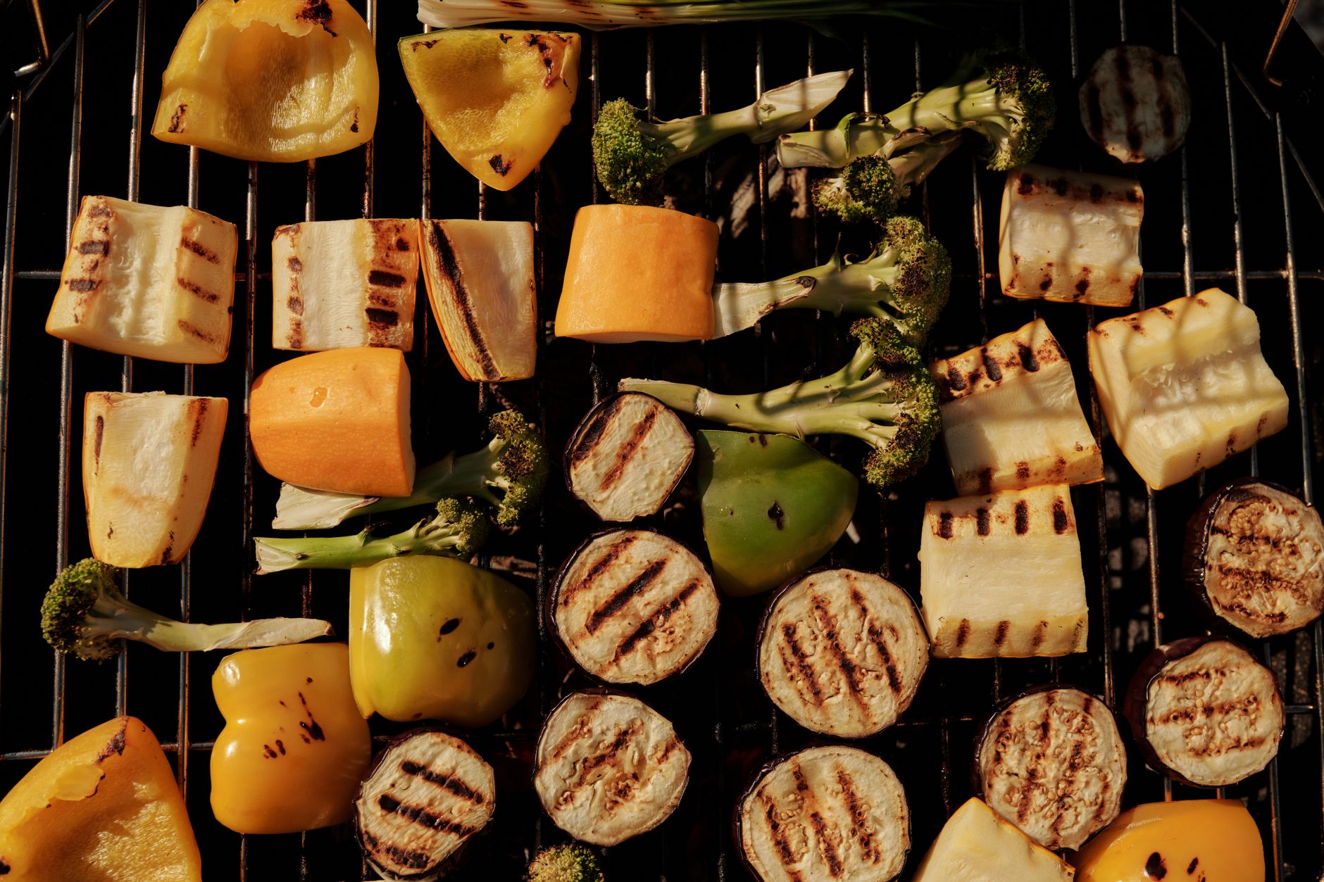 sheet pan of roasted vegetables for a beginner lunch meal prep session